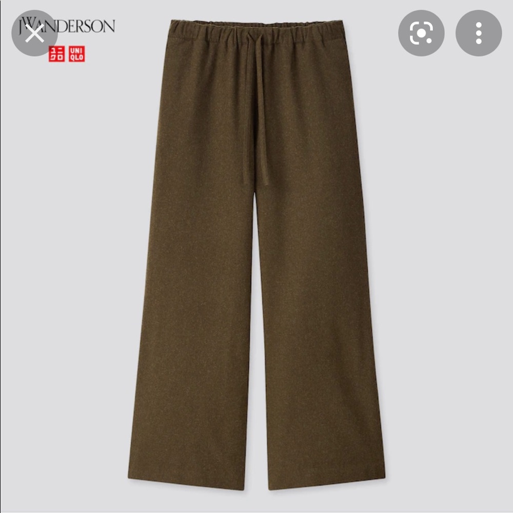 Sold: BNWT JW Anderson for UNIQLO Drawstring Wide Leg